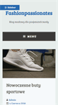 Mobile Screenshot of fashionpassionates.com